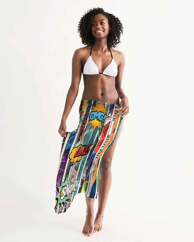 Amor Lavon Here Comes The Boom Pow Collection Swim Cover Up