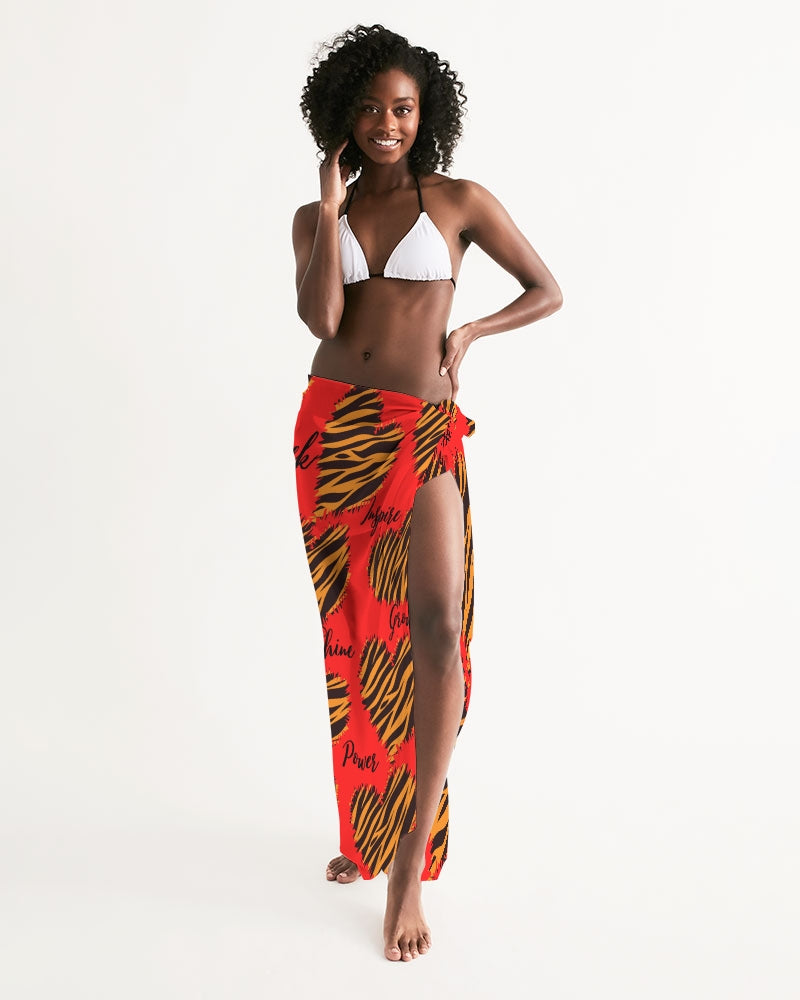 Amor Lavon She A Wild One Collection Swim Cover Up