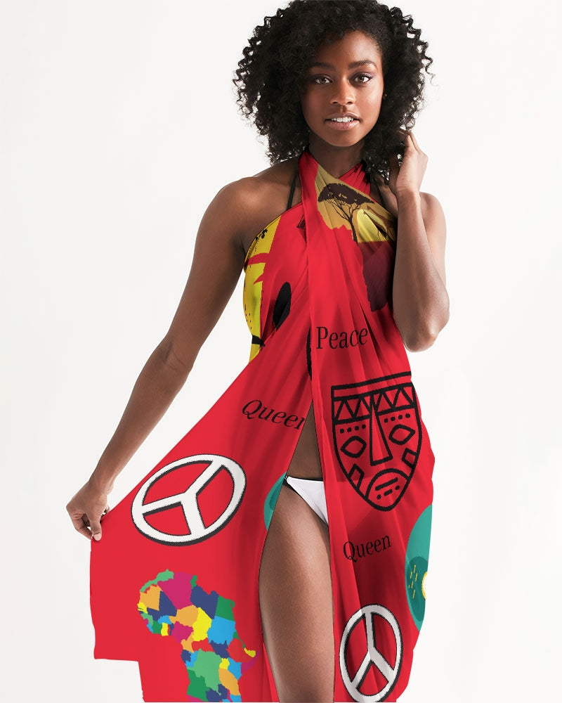 Amor Lavon Black Love Is Power Collection Swim Cover Up