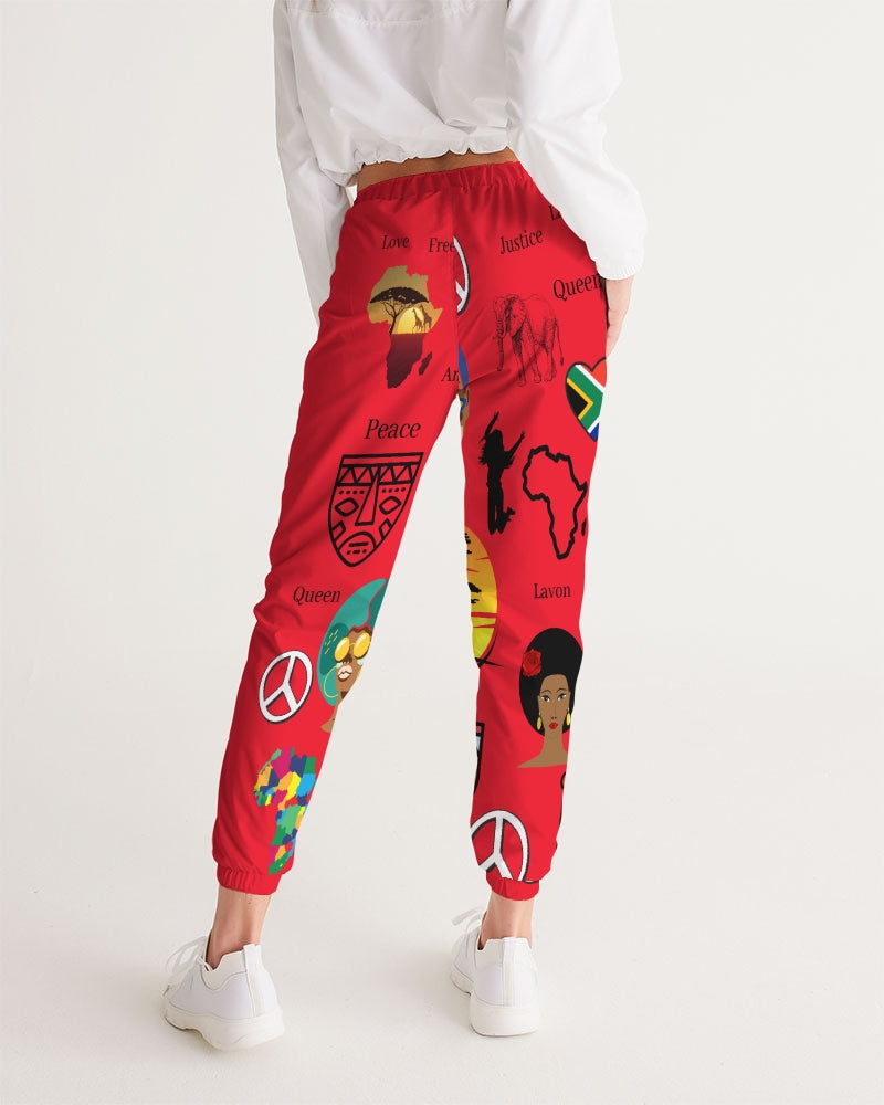 Amor Lavon Black Love Is Power Collection Women's Track Pants