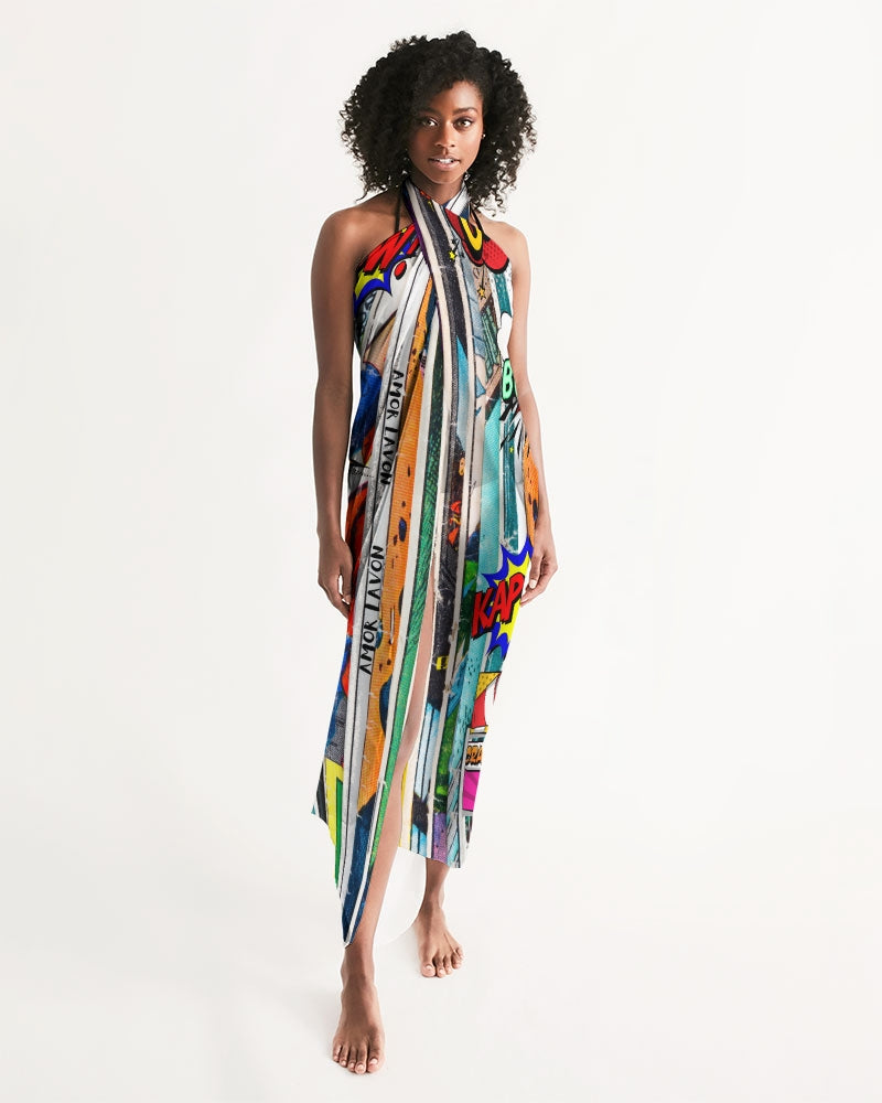 Amor Lavon Here Comes The Boom Pow Collection Swim Cover Up