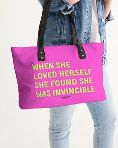 A.L When She Loved Herself Collection Stylish Tote