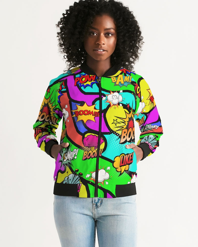 A.L Kaboom Collection Women's Bomber Jacket