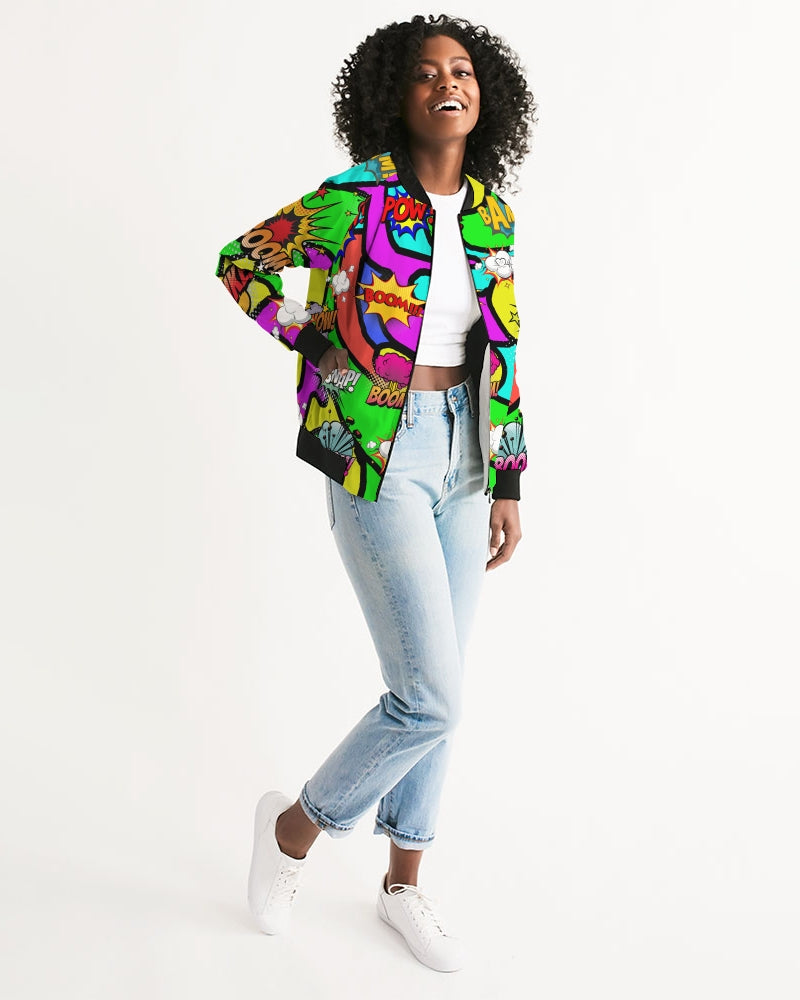 A.L Kaboom Collection Women's Bomber Jacket