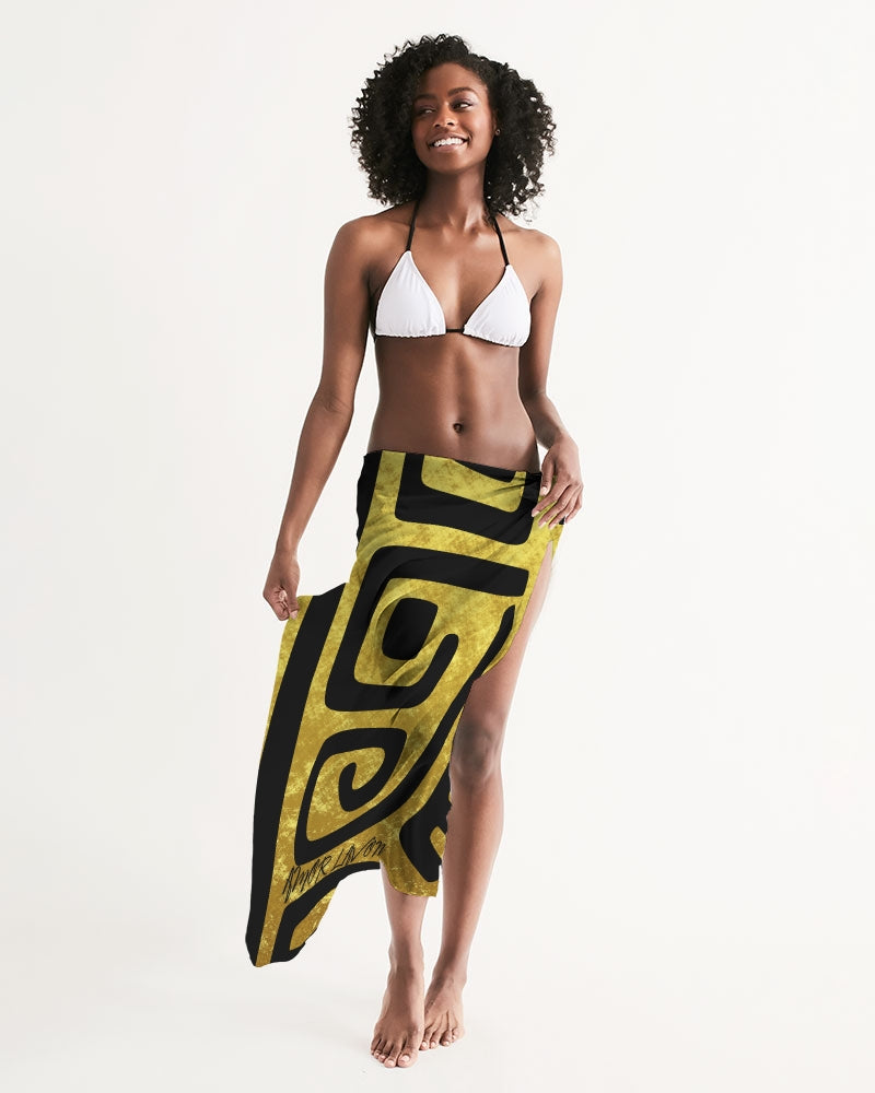 Amor Lavon Solid Gold Collection Swim Cover Up