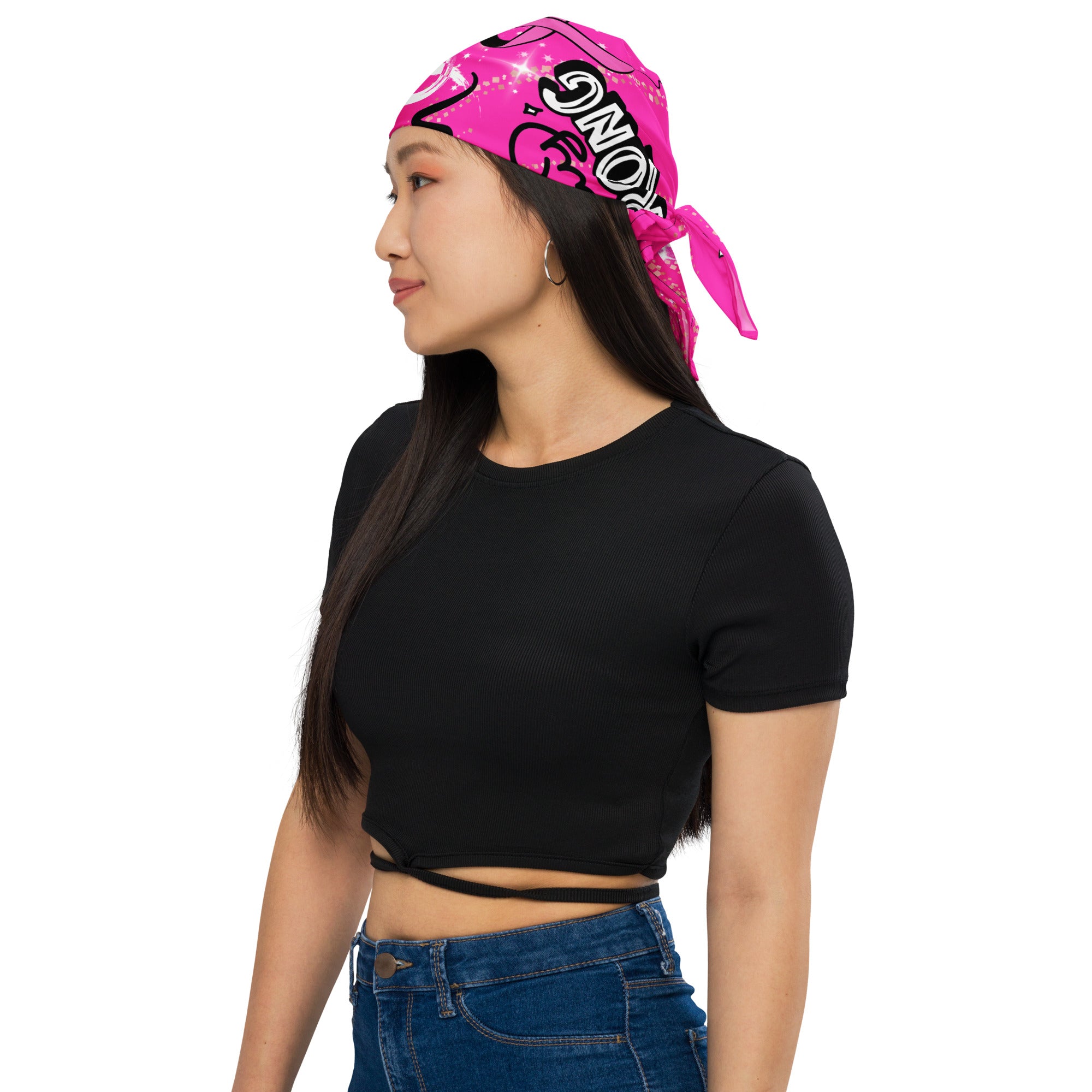 A.L Breast Cancer Awareness All-over print bandana