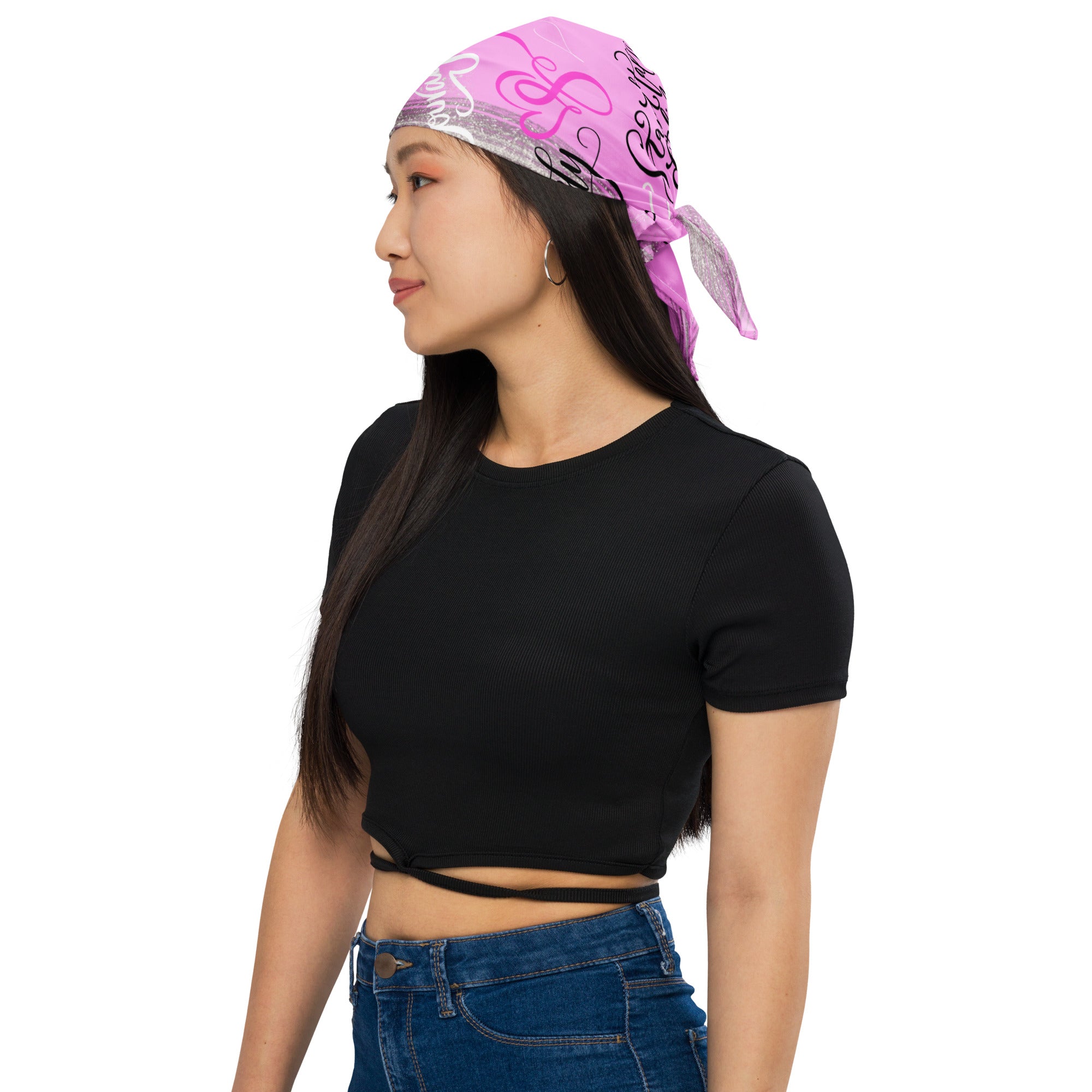 A.L Stay Strong Queen All-over print bandana