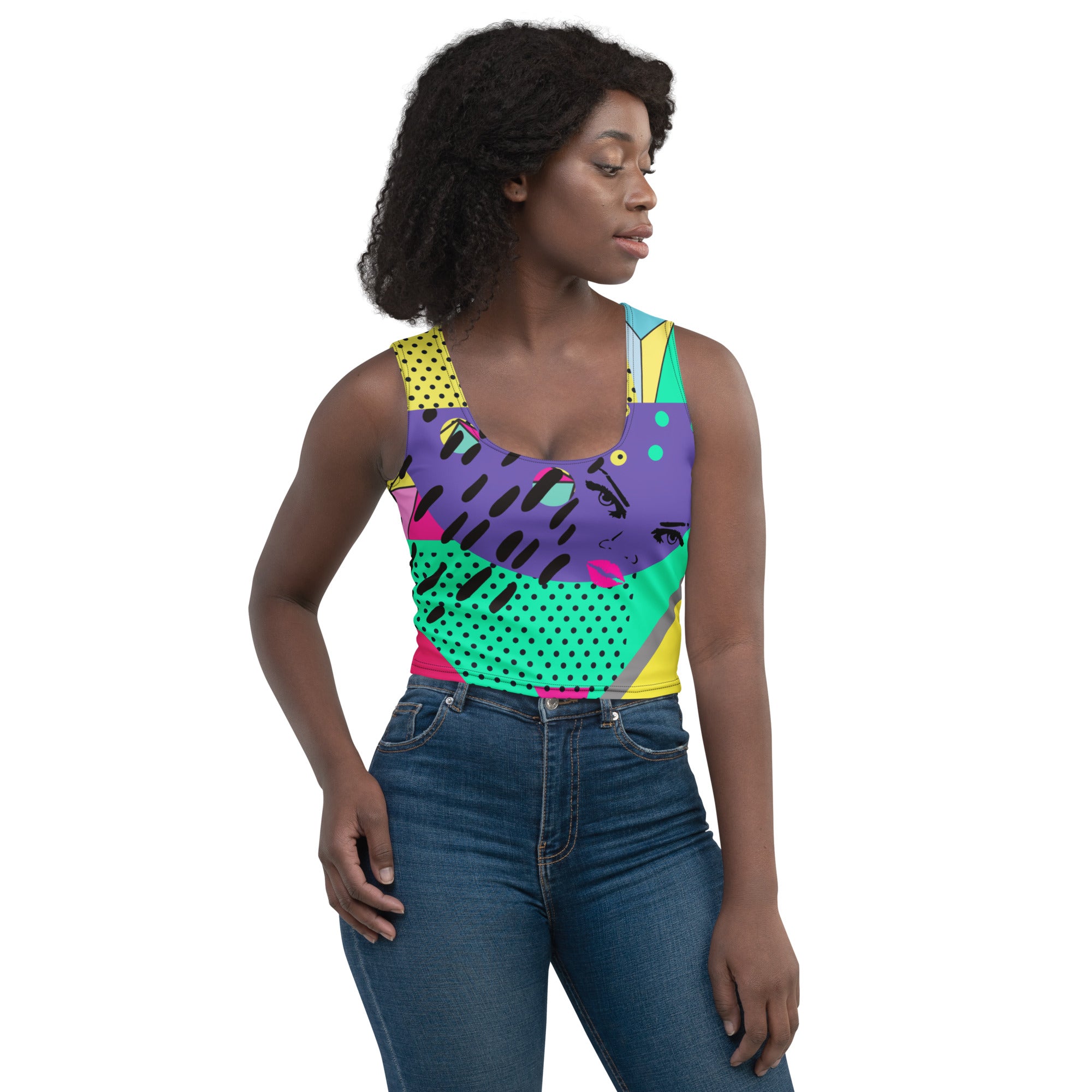 A.L COLLECTION "RACHEL" Crop Top
