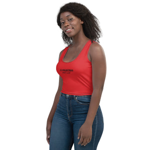 A.L RED Crop Top