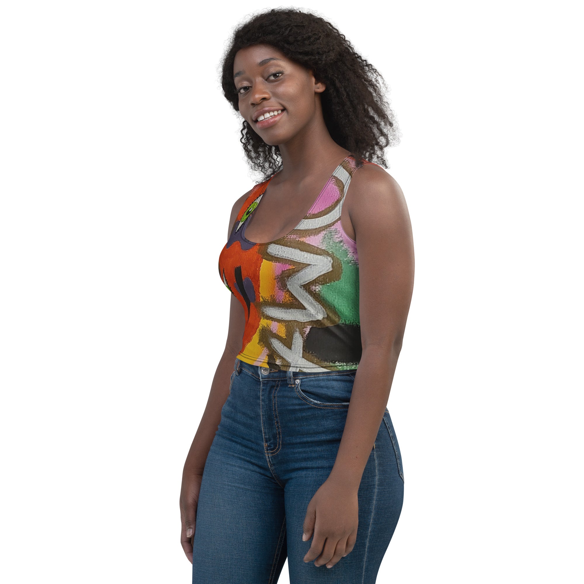 Amor Lavon Limited "Piere Devon" Crop Top