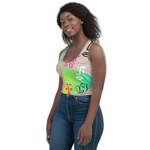 Amor Lavon Neon Lights Crop Top