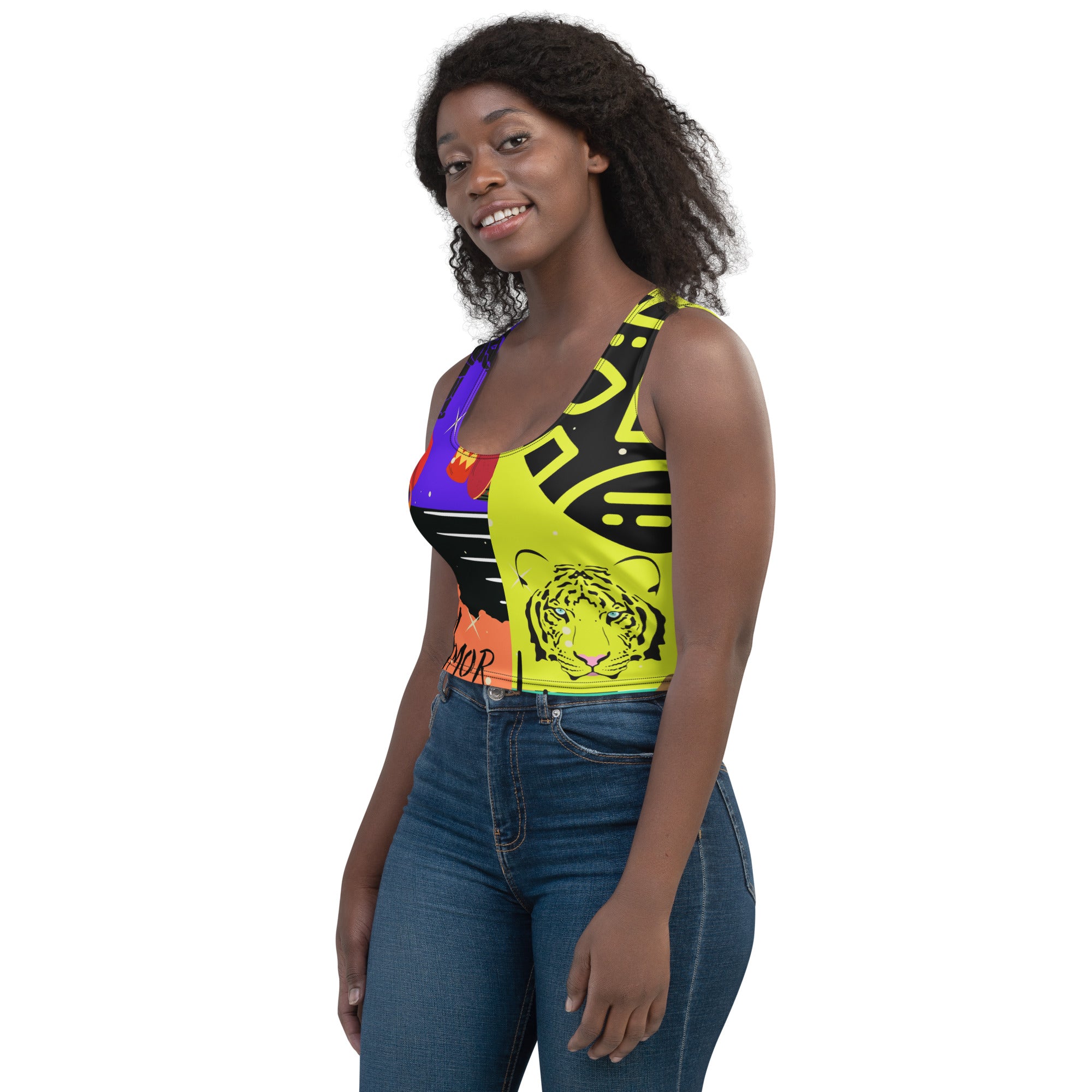 Amor Lavon Living Free Collection Crop Top