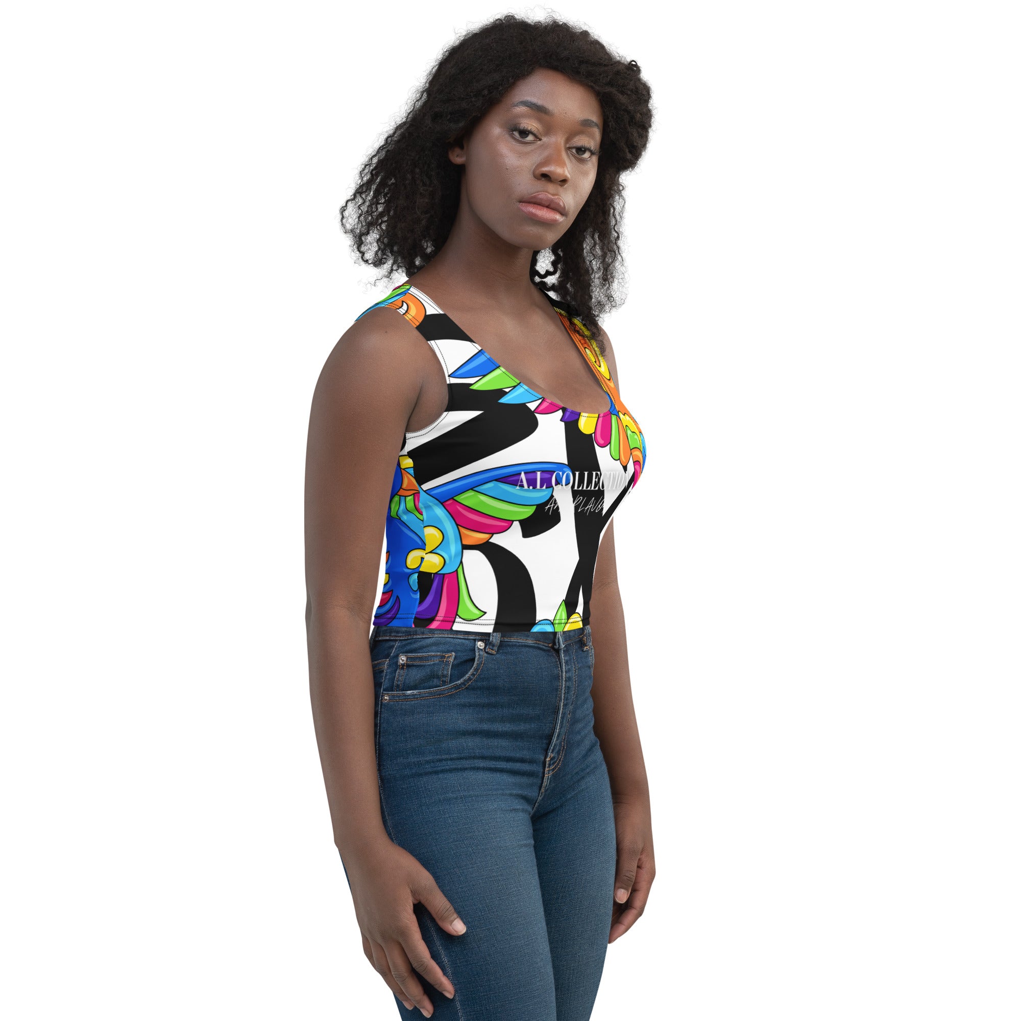 A.L Collection "Fly Girl" Crop Top