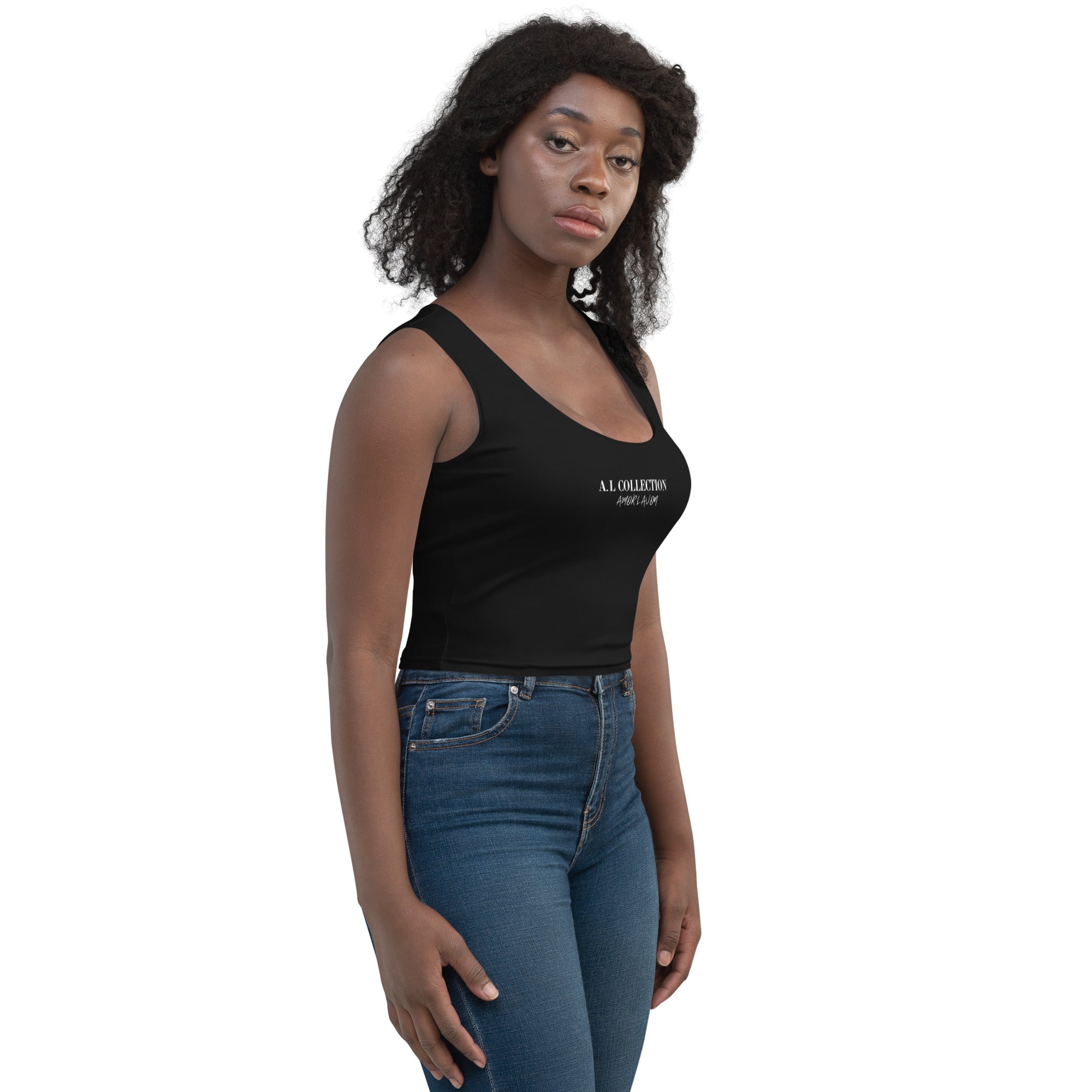 A.L BLACK Crop Top