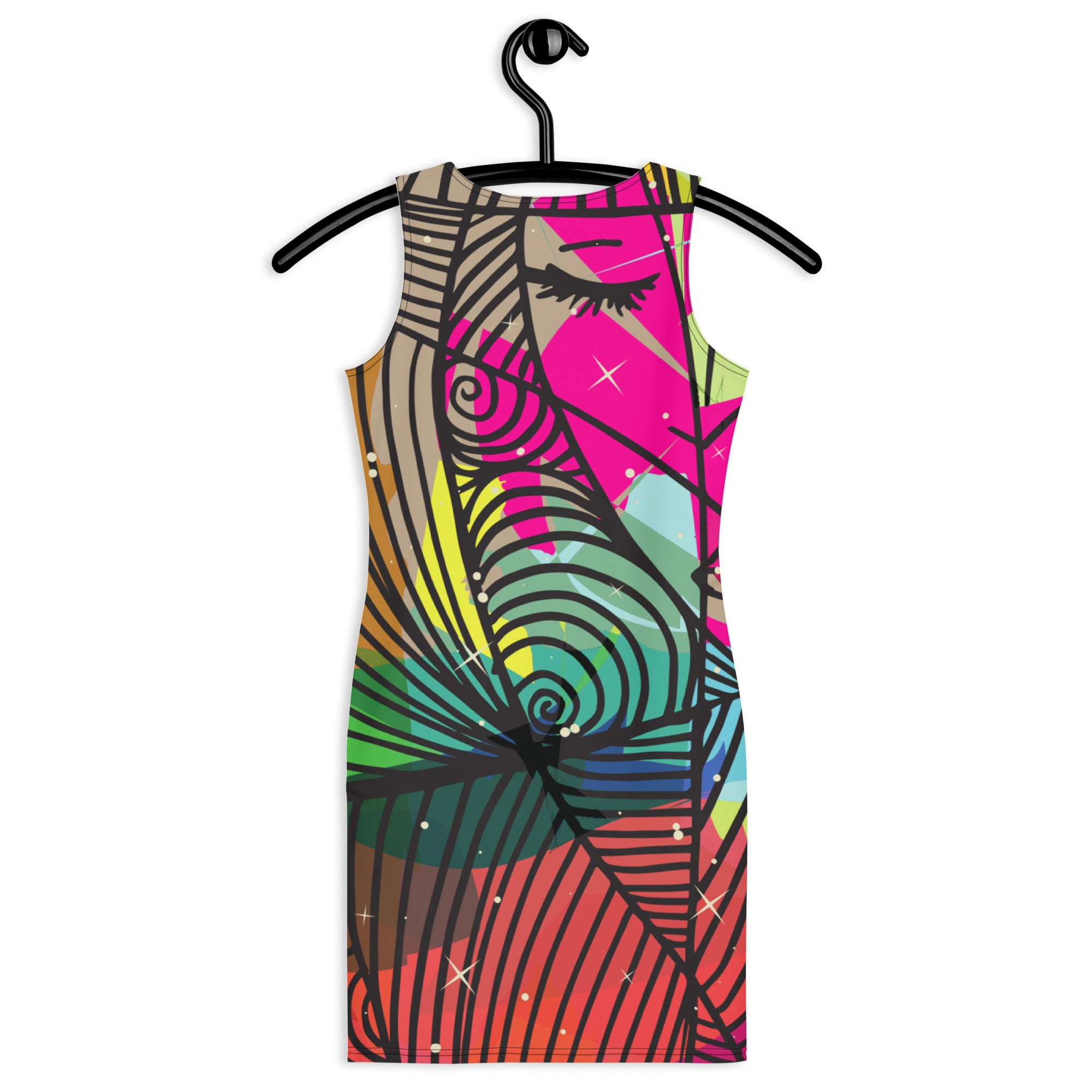 Amor Lavon "Roslyn" Sublimation Cut & Sew Dress