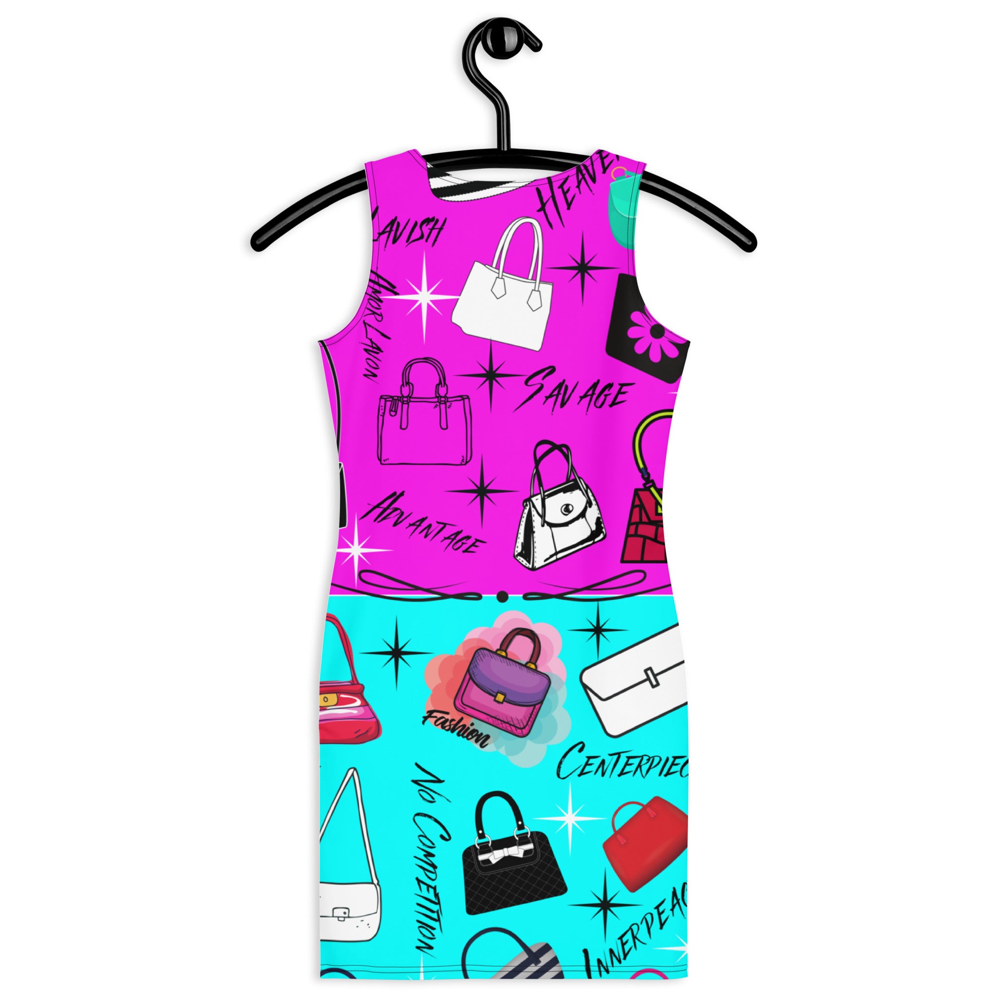 Amor Lavon" No Mercy" Sublimation Cut & Sew Dress