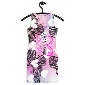 Amor Lavon Butterfly Queen Sublimation Cut & Sew Dress