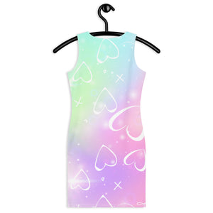 Amor Lavon Love Sublimation Cut & Sew Dress