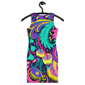 A.L Dangerous Sublimation Cut & Sew Dress