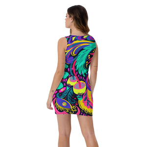 A.L Dangerous Sublimation Cut & Sew Dress