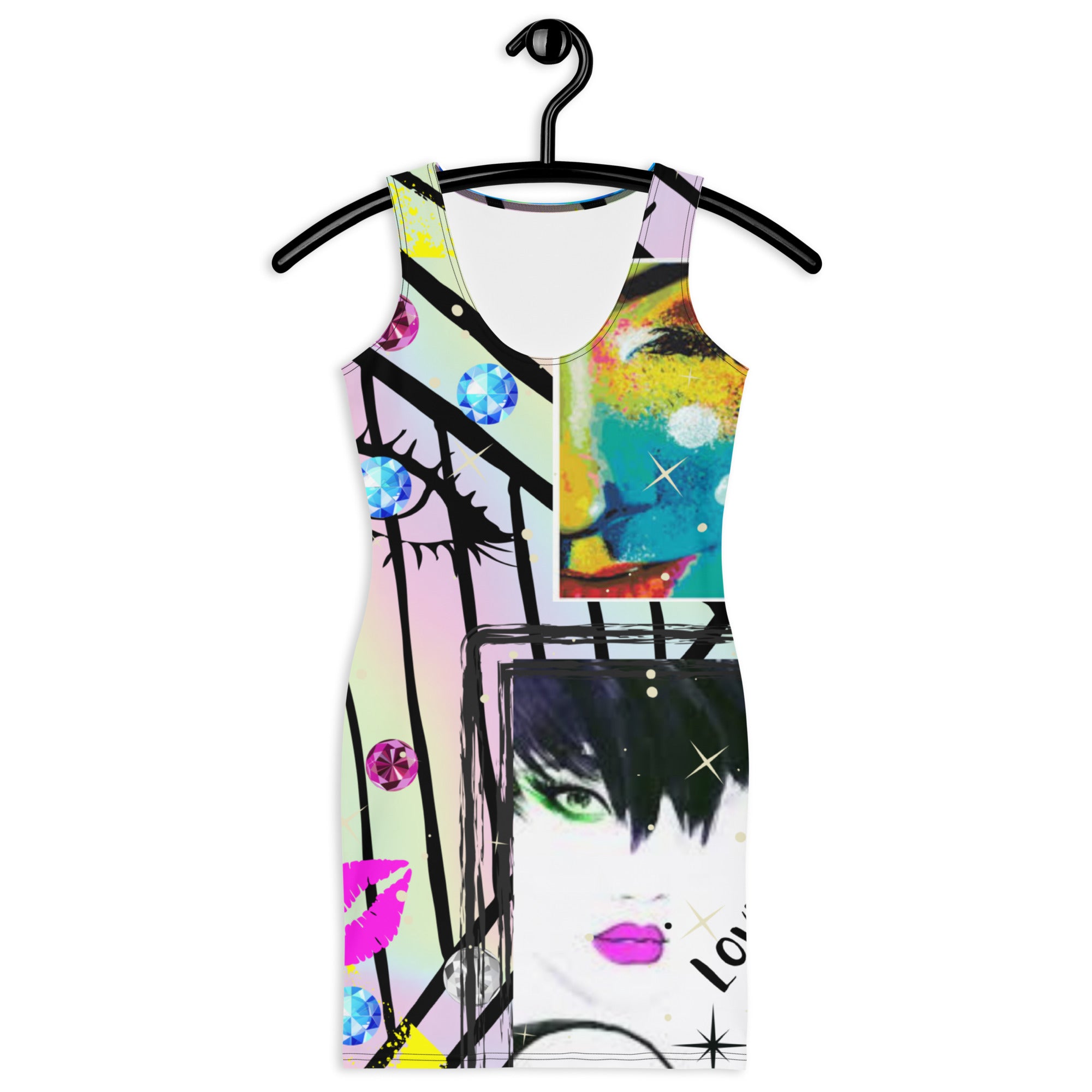 Amor Lavon Sexy As Hell Sublimation Cut & Sew Dress