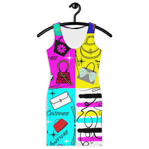 Amor Lavon" No Mercy" Sublimation Cut & Sew Dress