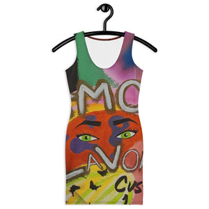 Amor Lavon Limited 'Piere Devon" Sublimation Cut & Sew Dress