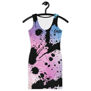 Amor Lavon Painted Sublimation Cut & Sew Dress