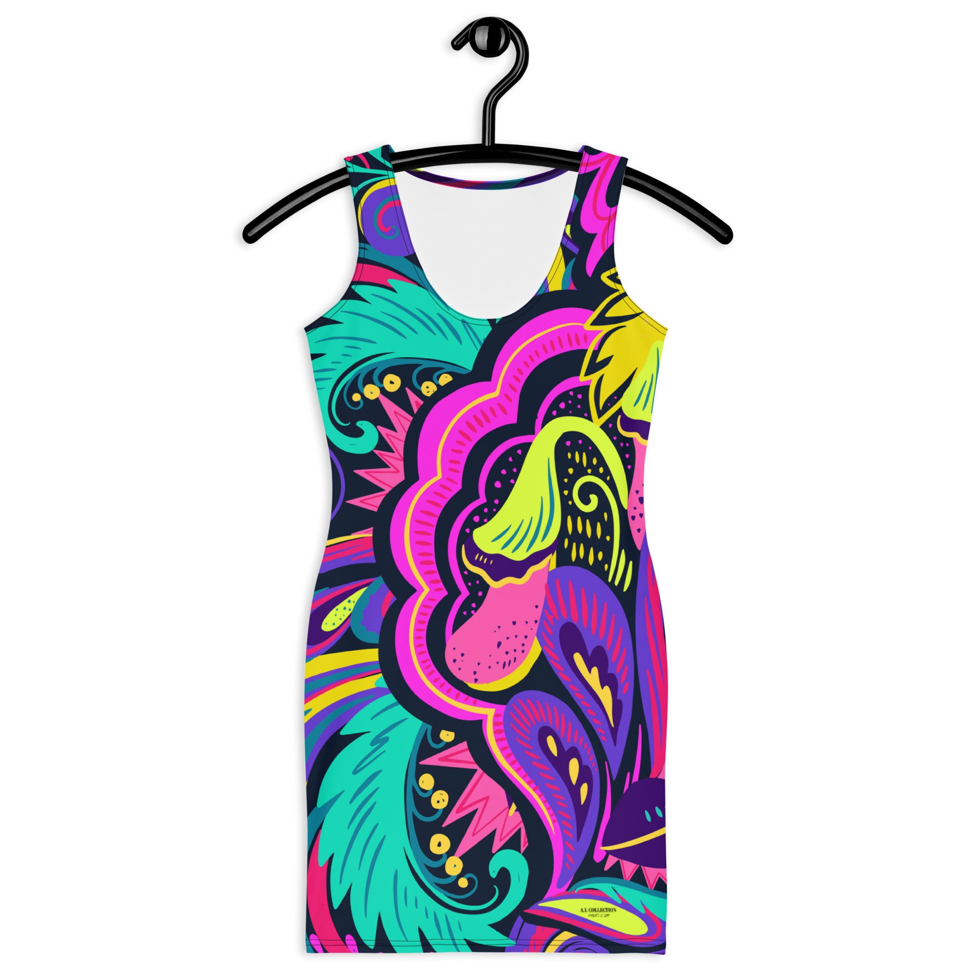 A.L Dangerous Sublimation Cut & Sew Dress