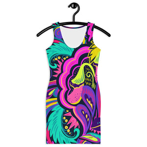 A.L Dangerous Sublimation Cut & Sew Dress