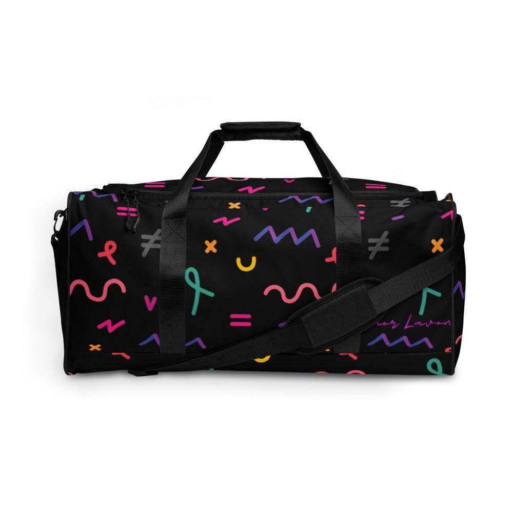 Amor Lavon Lets Get Crazy Collection Duffle bag