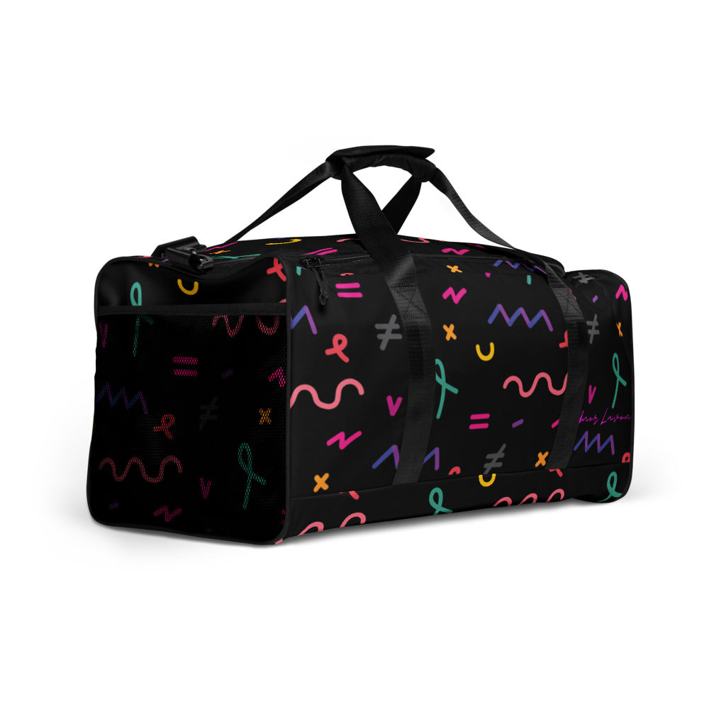 Amor Lavon Lets Get Crazy Collection Duffle bag