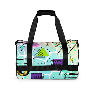 A.L "She So Spicy" All-over print gym bag