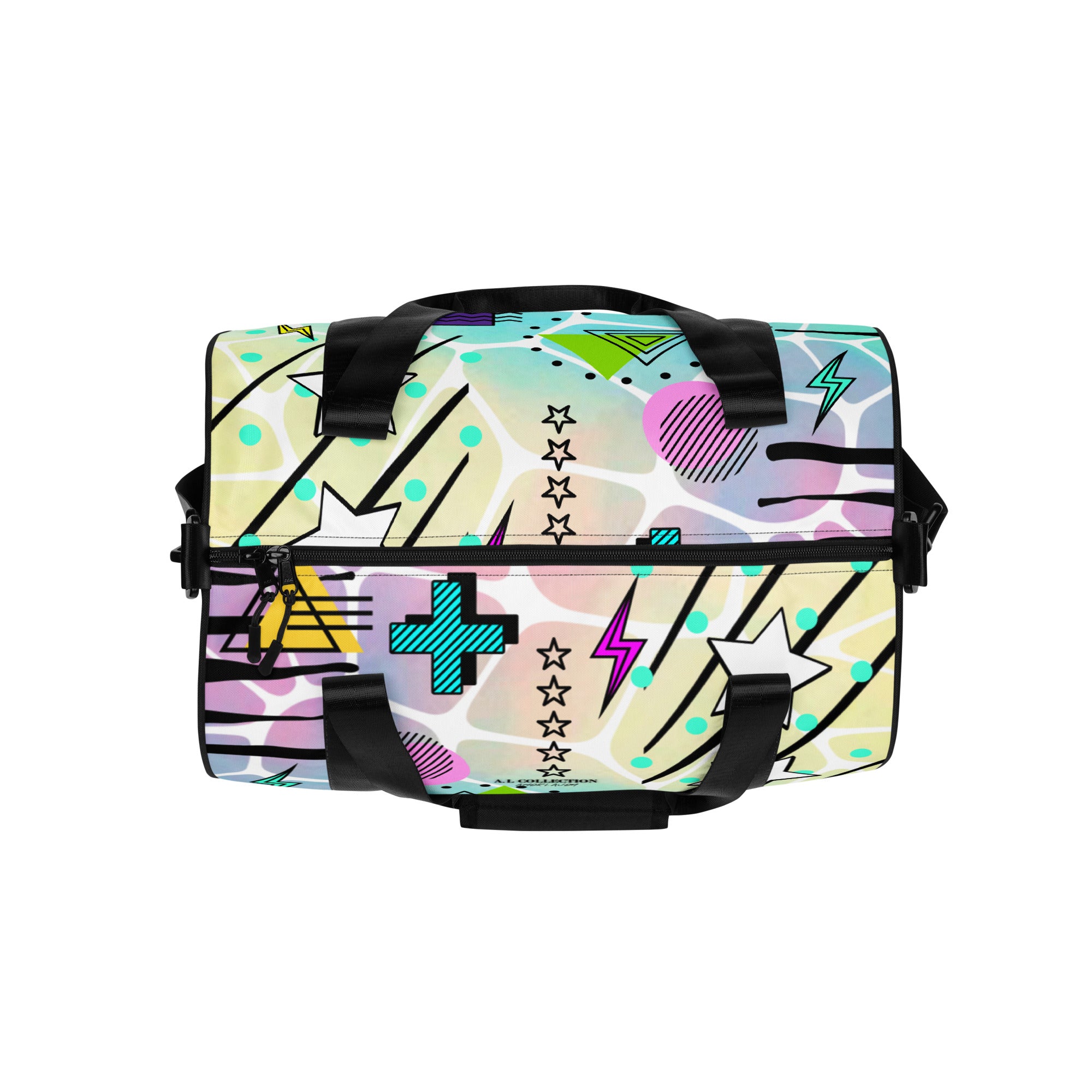 A.L "She So Spicy" All-over print gym bag