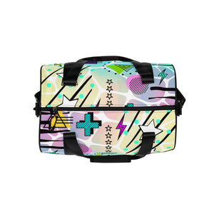 A.L "She So Spicy" All-over print gym bag