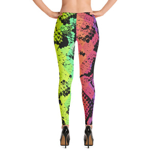 A.L Snakeskin Beauty Leggings