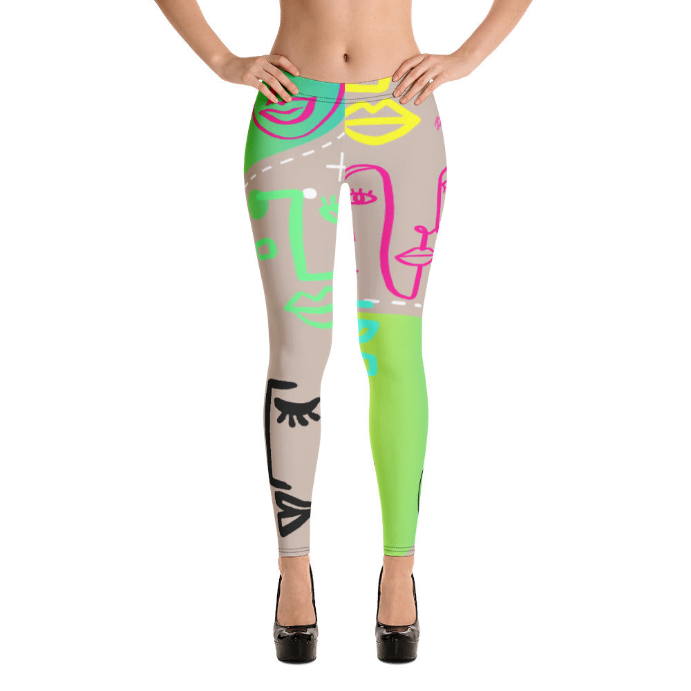 Amor Lavon Neon Lights Leggings