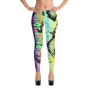 A.L Snakeskin Beauty Leggings