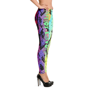 A.L Snakeskin Beauty Leggings