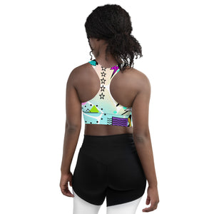 A.L "She So Spicy" Longline sports bra