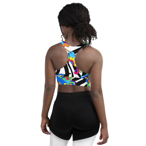 A.L Collection "Fly Girl" Longline sports bra