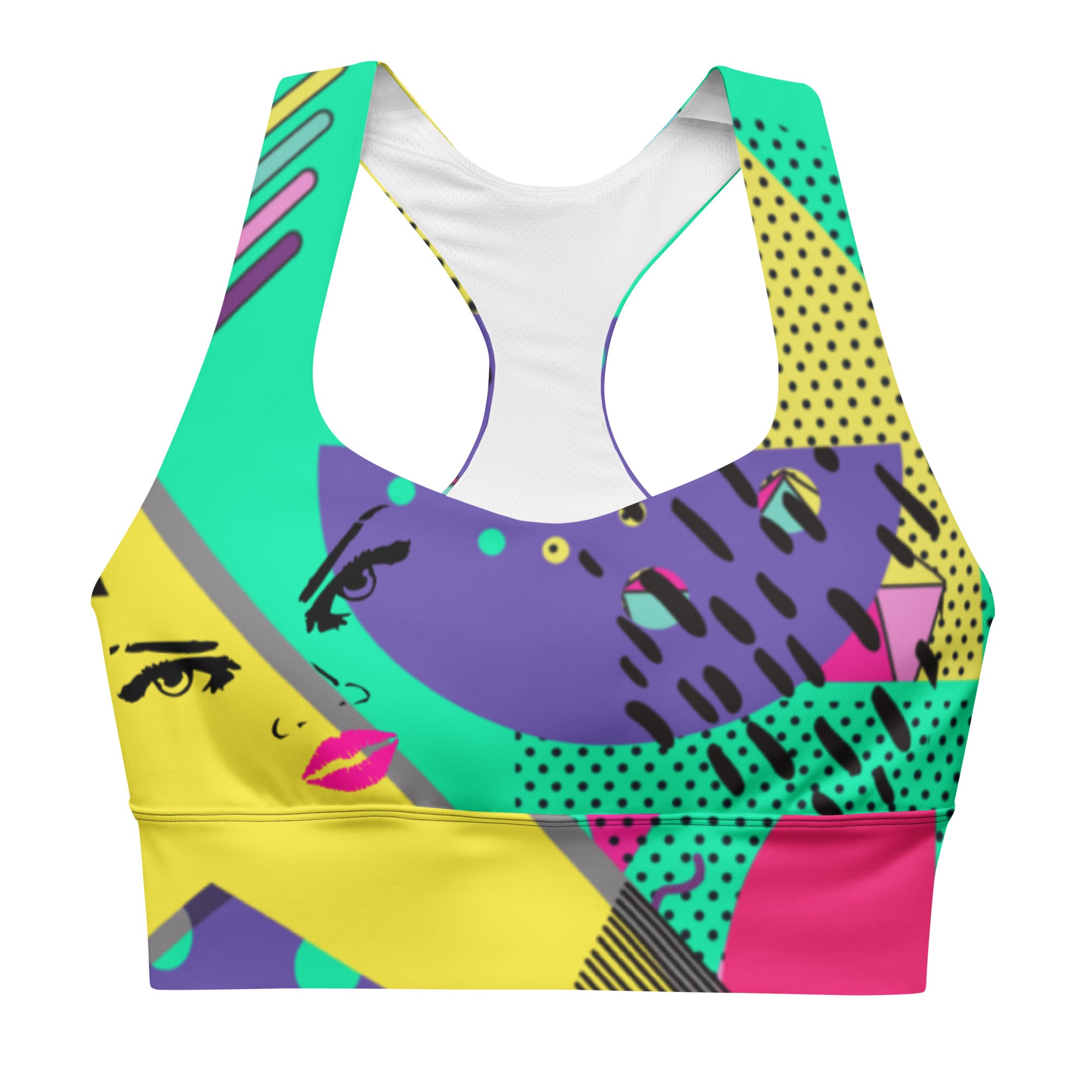 A.L COLLECTION "RACHEL" Longline sports bra