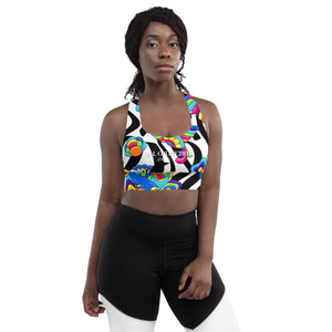 A.L Collection "Fly Girl" Longline sports bra