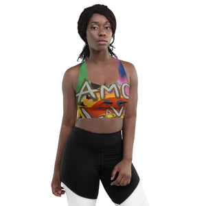 A.L Collection "Piere Devon" Longline sports bra