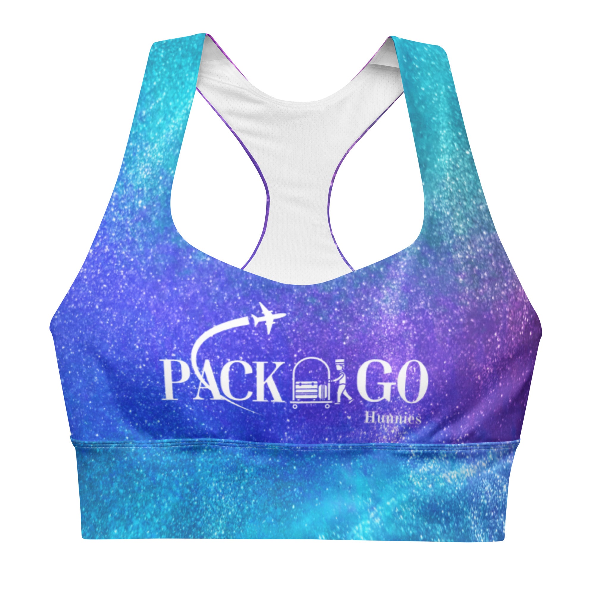 Pack N Go Hunnies Longline sports bra