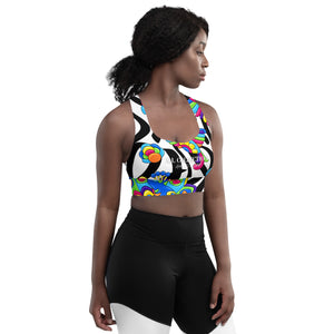 A.L Collection "Fly Girl" Longline sports bra