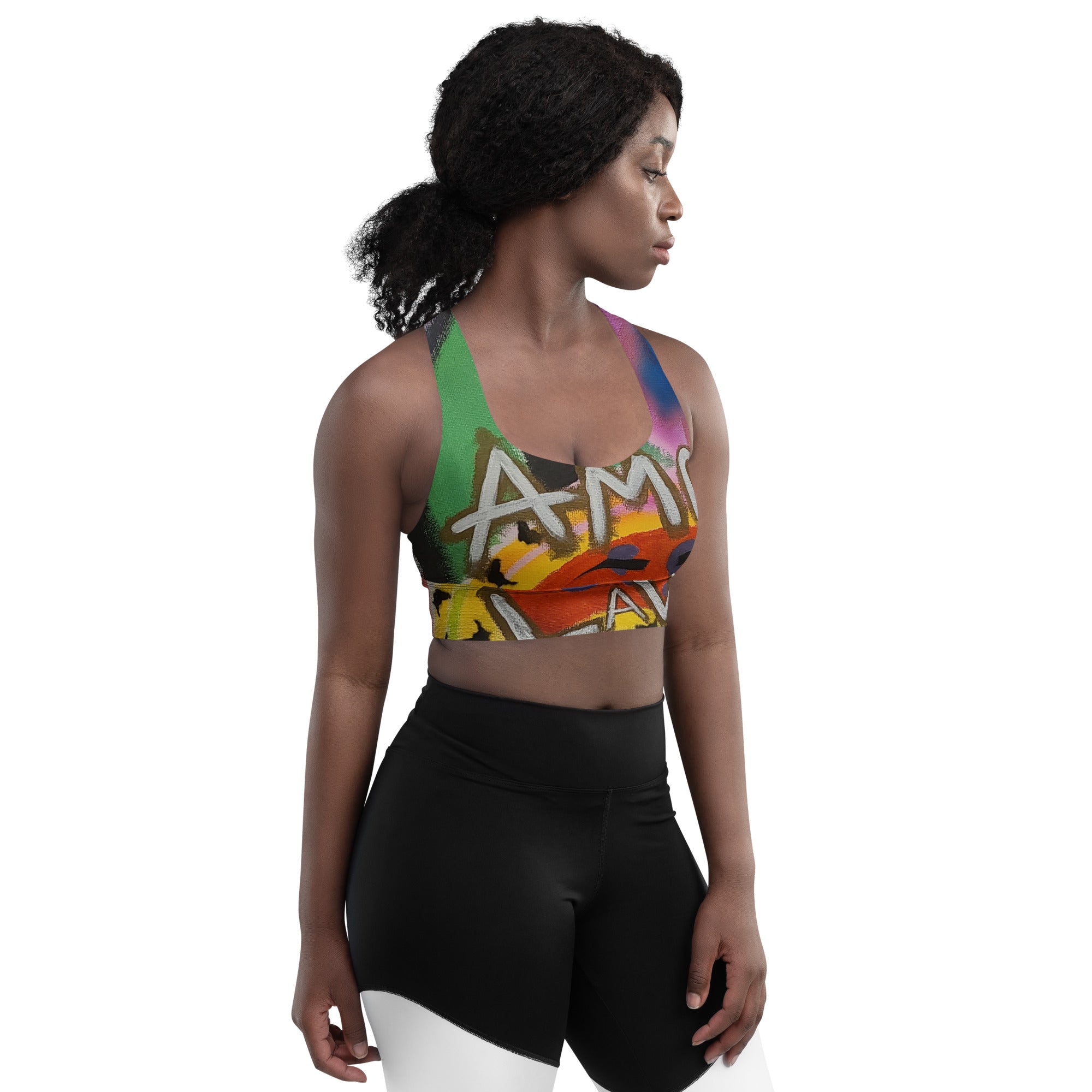 A.L Collection "Piere Devon" Longline sports bra