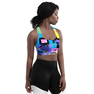 A.L COLLECTION "Serving Beauty" Longline sports bra