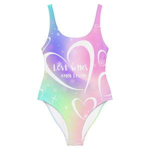 Amor Lavon Love One-Piece Swimsuit