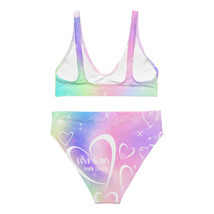 Amor Lavon Love Recycled high-waisted bikini